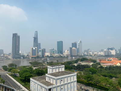 view Căn hộ Empire City Thủ Thiêm quận 2 Căn hộ Empire City Thủ Thiêm tầng 9 nội thất cơ bản, view thành phố cực đẹp