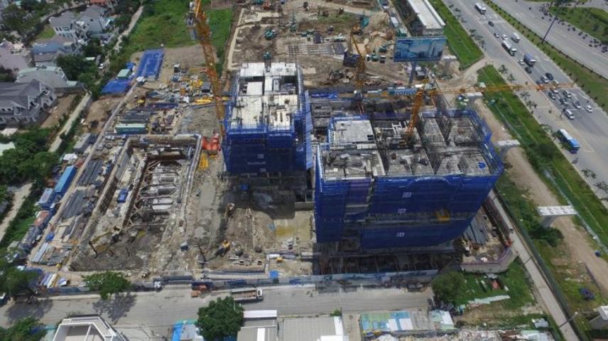 Gateway Thảo Điền - Tiến độ xây dựng hai tòa nhà The Aspen và The Madison