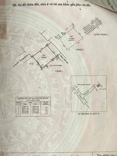 Bản vẽ nhà phố đường số 40, quận 4 Nhà phố hướng Đông, hẻm xe hơi rộng rãi, khu dân cư an ninh.