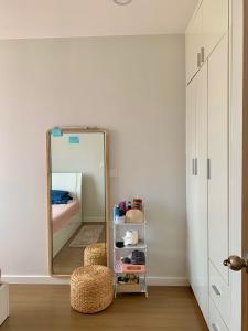 Nội thất River Panorama Căn hộ River Panorama tầng 12A thiết kế 2 phòng ngủ, đầy đủ nội thất.