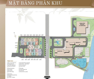 Mặt bằng chung La Partenza, Huyện Nhà Bè Căn hộ LA Partenza diện tích 55.6m2, ban công hướng Đong Nam mát mẻ.