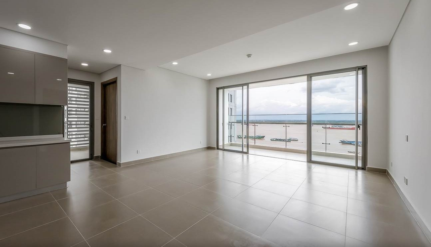 phòng khách căn hộ Sky89 Căn hộ Sky 89 An Gia tầng thấp tiện di chuyển, nội thất cơ bản.