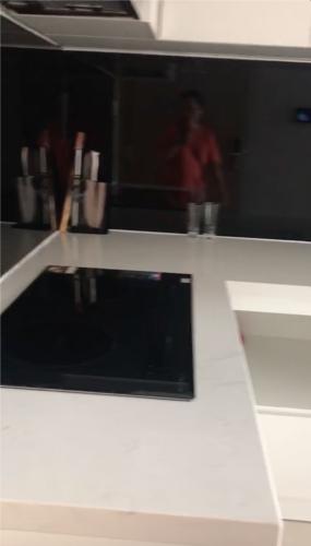 Phòng bếp Vinhomes Grand Park Quận 9 Căn hộ Vinhomes Grand Park tầng cao, view Landmark 81.