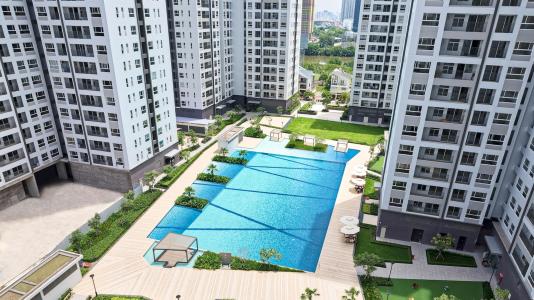 bulding Sunrise Riverside Bán căn hộ Sunrise Riverside view nội khu, đầy đủ nội thất.