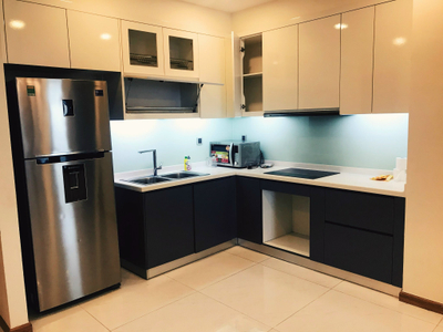 Căn hộ Vinhomes Central Park, Quận Bình Thạnh Căn hộ cao cấp Vinhomes Central Park tầng 39, bàn giao nội thất cơ bản.