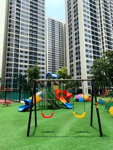 Tiện ích Vinhomes Grand Park, Quận 9 Căn hộ Vinhomes Grand Park hướng Đông Bắc, tầng trung mát mẻ.