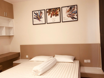 Căn hộ Masteri Millennium, Quận 4 Căn hộ Masteri Millennium tầng 20 view thoáng mát, đầy đủ nội thất.