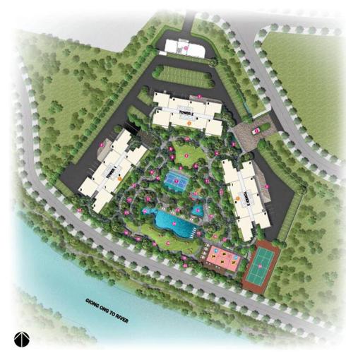 Palm City - Mặt bằng Palm Heights