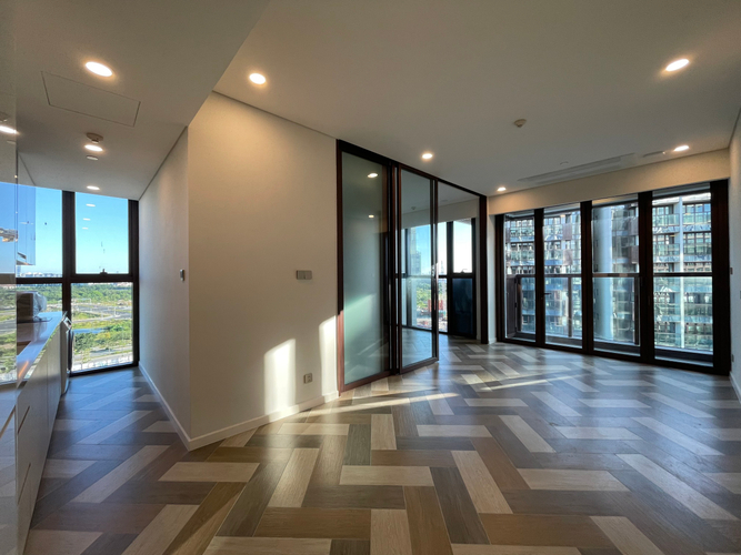 Căn hộ The Metropole Thủ Thiêm, Quận 2 Căn hộ The Metropole Thủ Thiêm hướng ban công tây nam không có nội thất diện tích 49.63m²