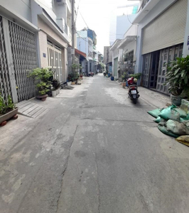 Đường trước nhà phố Quận Bình Tân Nhà phố đường Số 3B diện tích 18m2, khu dân cư hiện hữu.