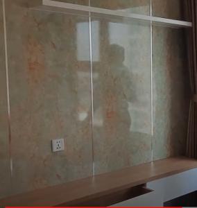 Phòng khách Vinhomes Grand Park Quận 9 Căn hộ Vinhomes Grand Park tầng cao, kèm đầy đủ nội thất.