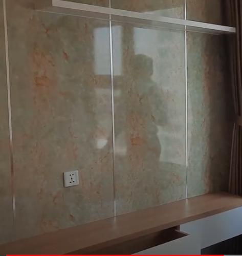 Phòng khách Vinhomes Grand Park Quận 9 Căn hộ Vinhomes Grand Park tầng cao, kèm đầy đủ nội thất.