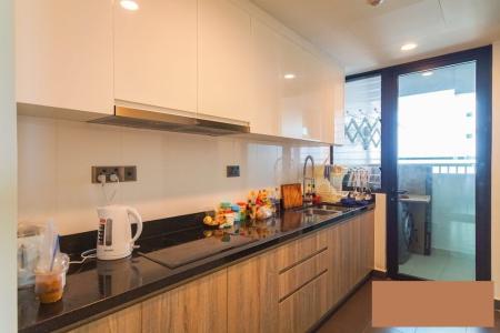 Không gian căn hộ Feliz En Vista, Quận 2 Căn hộ Feliz En Vista tầng cao đón view Landmark 81, đầy đủ nội thất.