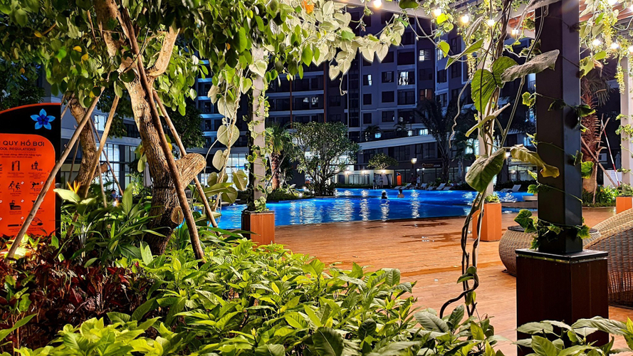 Căn hộ Safira Khang Điền, Quận 9 Căn hộ Safira Khang Điền hướng ban công đông bắc nội thất cơ bản diện tích 90m²