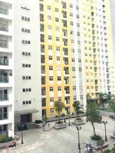 Căn hộ City Gate, Quận 8 Căn hộ góc City Gate tầng 27 view nội khu yên tĩnh, đầy đủ nội thất.