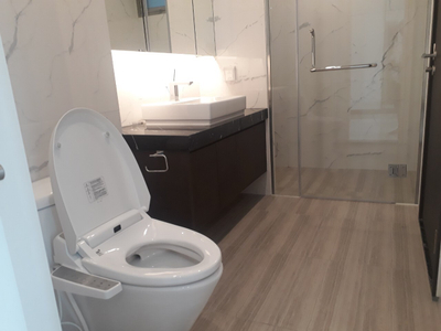 Nhà vệ sinh căn hộ Empire City, Quận 2 Căn hộ Empire City tầng 4 thiết kế 1 phòng ngủ, đầy đủ nội thất.