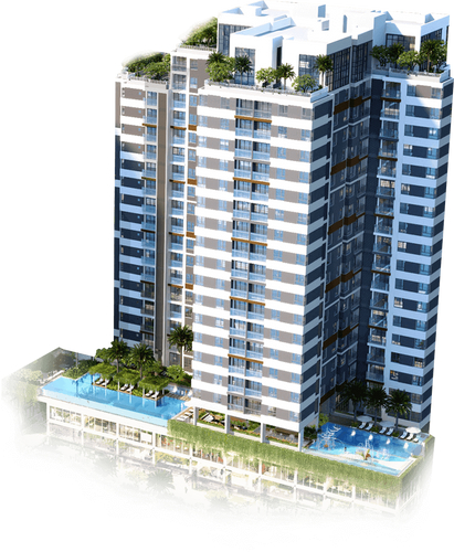 Căn hộ D'Lusso, Quận 2 Căn hộ D'Lusso tầng 6 diện tích 69m2, view sông thoáng mát.