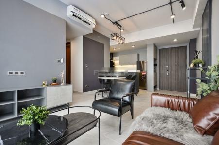 Phòng khách căn hộ Midtown Căn hộ tầng cao Phú Mỹ Hưng Midtown đầy đủ nội thất.