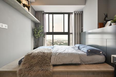 Phòng ngủ căn hộ Midtown Căn hộ tầng cao Phú Mỹ Hưng Midtown đầy đủ nội thất.