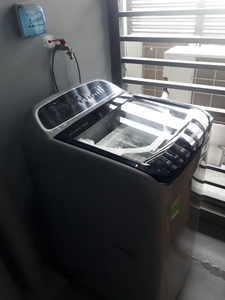 Căn hộ Vinhomes Grand Park, Quận 9 Căn hộ Vinhomes Grand Park tầng 30 view sông Tắc, đón gió mát mẻ.