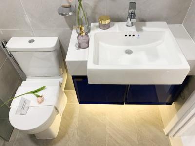 Nhà mẫu căn hộ D'Lusso, Quận 2 Căn hộ D'Lusso - Block A nội thất cơ bản, 2 phòng ngủ.