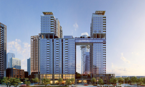 Empire City, Quận 2 Căn hộ Empire City nội thất cơ bản diện tích 92.3m²