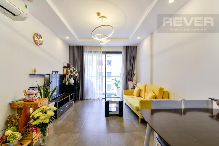 Phòng Khách The Gold View Căn hộ The Gold View tầng trung tháp A, đầy đủ nội thất, hướng Tây Nam