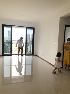 Phòng khách One Verandah Quận 2 Căn hộ One Verandah tầng trung, nội thất cơ bản