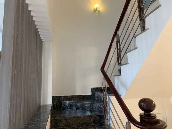 Nhà phố Quận Bình Tân Nhà phố mặt tiền đường Số 6, cửa hướng Bắc khu dân cư đông đúc.