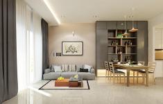 The Sun Avenue - Phòng khách căn hộ dự án The Sun Avenue