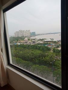 view cảnh căn hộ New City Thủ Thiêm quận 2 Căn hộ tầng 12 New City Thủ Thiêm nội thất đầy đủ, view sông mát mẻ