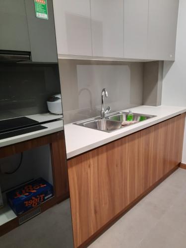 Phòng bếp căn hộ Eco Green Saigon Căn hộ Eco Green Saigon 2 phòng ngủ thiết kế hiện đại đầy đủ nội thất