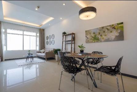 Phòng khách Saigon Pearl Quận Bình Thạnh Căn hộ Saigon Pearl tầng cao, đầy đủ nội thất