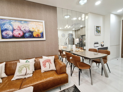 Căn hộ Kingdom 101, Quận 10 Căn hộ tầng 12A Kingdom 101 diện tích 73m2, đầy đủ nội thất hiện đại.