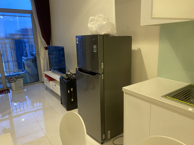  Căn hộ có 1 phòng ngủ Vinhomes Central Park tầng 38, đầy đủ nội thất.