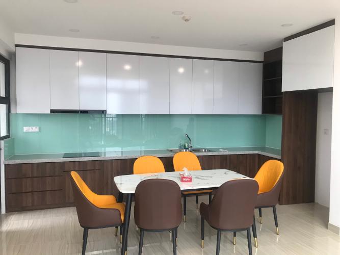 Phòng bếp căn hộ Riviera Point Căn hộ Duplex Riviera Point tầng 20 bàn giao nội thất cơ bản, view thành phố.