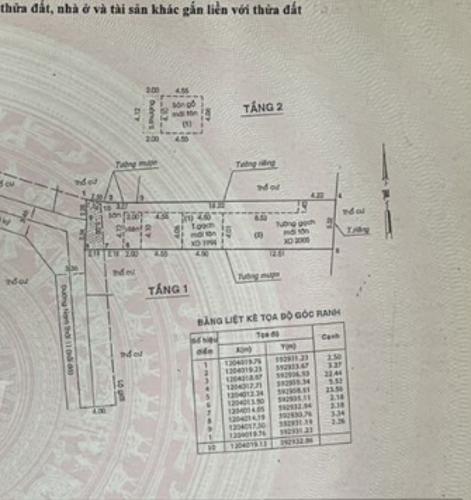 Bản vẽ nhà phố Huyện Hóc Môn Nhà phố cấp 4 diện tích 149.3m2, khu dân cư rất an ninh và yên tĩnh.