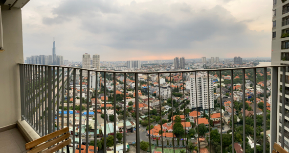 View căn hộ Masteri Thảo Điền, Quận 2 Căn hộ hạng sang Masteri Thảo Điền tầng 29, view Landmark 81