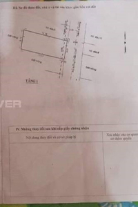 Bản vẽ nhà phố Quận Bình Tân Nhầ phố cấp 4 hẻm xe tải đường Ấp Chiến Lược, khu dân cư đông đúc.