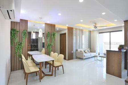 Phòng khách căn hộ Wilton Tower, Bình Thạnh Căn hộ Wilton Tower tầng 7 đầy đủ nội thất, tiện ích cao cấp.