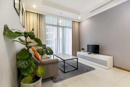 Căn hộ Vinhomes Central Park, Quận Bình Thạnh Căn hộ Vinhomes Central Park tầng 9 diện tích 81.6m2, đầy đủ nội thất.