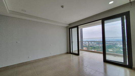 phòng khách căn hộ Sky89 Căn hộ Sky 89 An Gia tầng 15 bàn giao nội thất cơ bản, tiện ích đa dạng.