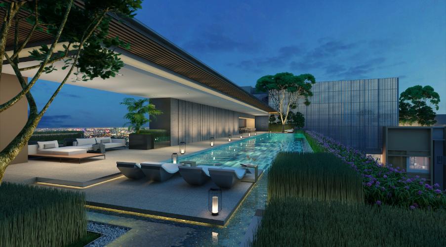 Phối cảnh dự án THE MARQ Bán căn hộ The Marq 1PN, tầng 11, đầy đủ nội thất, chưa bàn giao