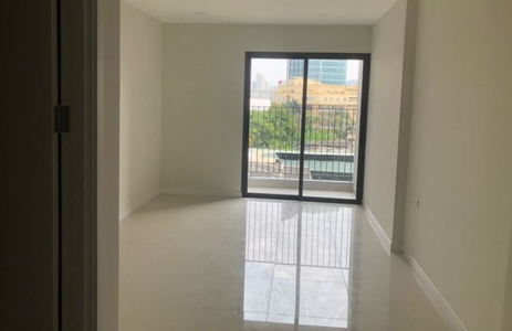 phòng khách căn hộ Lavida Plus Officetel Lavida Plus tầng 9 cửa hướng Tây Bắc, nội thất cơ bản.