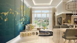Happy Residence - living-dining-can-ho-Hung-Phuc-Happy-Residence-Quan-7