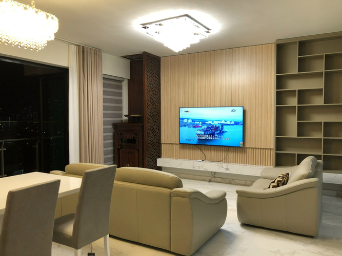  Căn hộ Feliz en Vista hướng ban công tây bắc đầy đủ nội thất diện tích 181m²