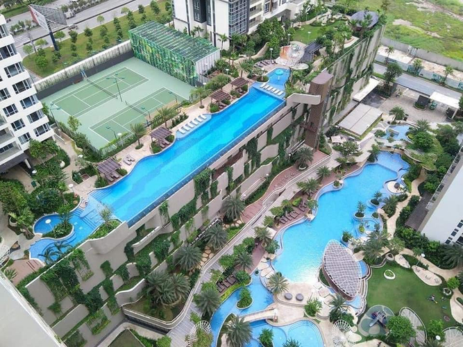 Căn hộ Estella Heights, Quận 2 Căn hộ Estella Heights 2 phòng ngủ tầng cao T1 đầy đủ nội thất.