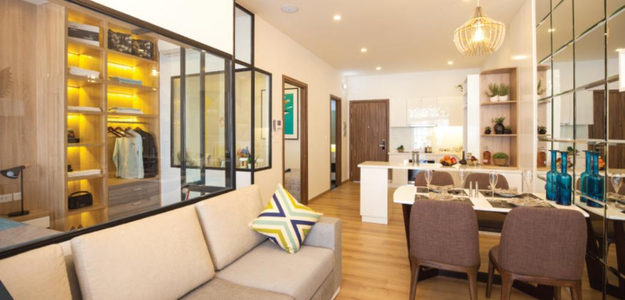 Căn hộ The Western Capital, Quận 6 Căn hộ The Western Capital có 3 phòng ngủ, không có nội thất.