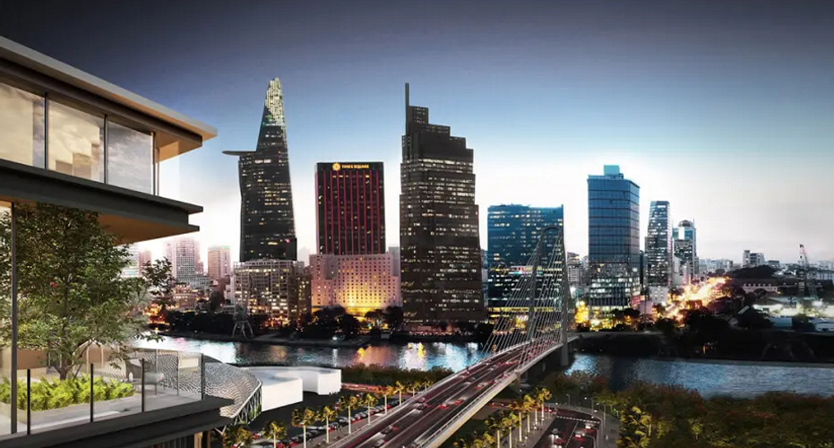 Căn hộ The Metropole Thủ Thiêm, Quận 2 Căn hộ The Metropole Thủ Thiêm nội thất cơ bản diện tích 72m²