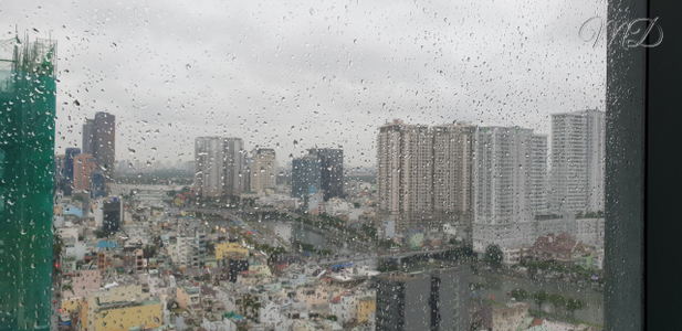  Căn hộ Soho Residence hướng ban công đông bắc nội thất cơ bản diện tích 58.5m²